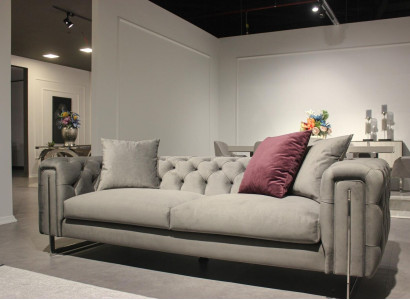 Sofa Dreisitzer Modern Wohnzimmer Möbel Luxus Einrichtung Design